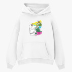 Толстовка худи оверсайз