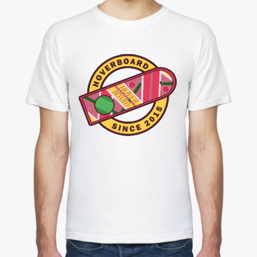 Футболка с принтом Ховерборд (Назад в будущее)