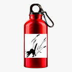 Металлическая бутылка 400 мл UV-DTF