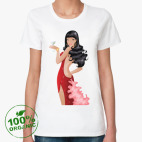 Женская футболка органик