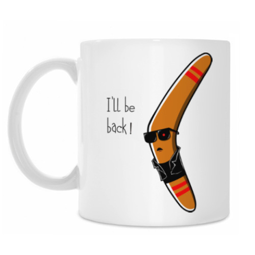 Кружка с принтом Бумеранг