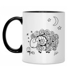 Кружка двухцветная