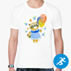 Мужская спортивная футболка