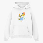 Толстовка худи оверсайз