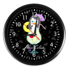 Настенные часы (с цифрами) Коктейль ПинГо Колада