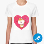 Женская спортивная футболка