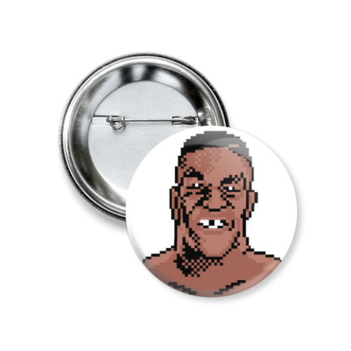 Значок 37мм с принтом тайсон