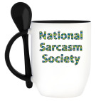 Кружка с ложкой