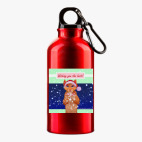 Металлическая бутылка 400 мл UV-DTF