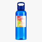 Прозрачная спортивная бутылка