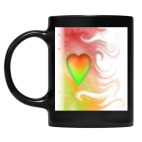 Кружка цветная UV-DTF