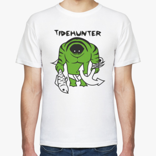 Футболка с принтом  Tidehunter