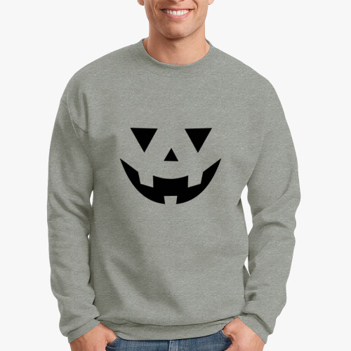 Свитшот с принтом Тыква