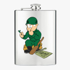 Фляжка стальная