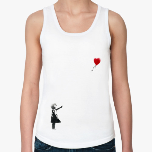 Женская майка с принтом HEART