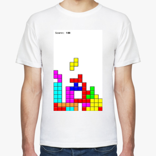 Футболка с принтом  'TETRIS'