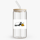 Банка с бамбуковой крышкой