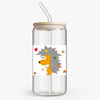 Банка с бамбуковой крышкой