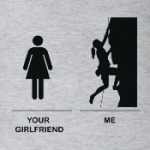 Climbing girl : Скалолазка