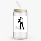 Банка с бамбуковой крышкой