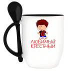 Кружка с ложкой