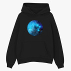 Толстовка худи оверсайз