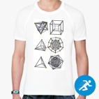 Мужская спортивная футболка