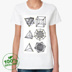 Женская футболка органик