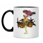 Кружка двухцветная