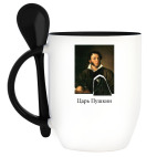 Кружка с ложкой