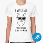 Женская спортивная футболка