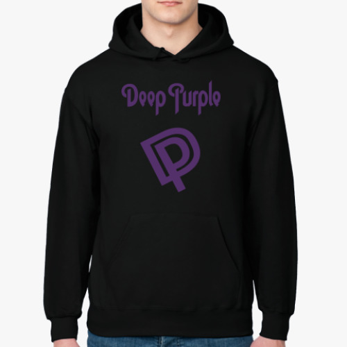 Толстовка худи с принтом Deep Purple