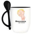 Кружка с ложкой