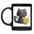 Кружка цветная UV-DTF