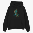 Толстовка худи оверсайз