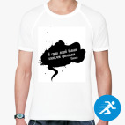 Мужская спортивная футболка