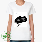 Женская футболка органик