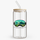 Банка с бамбуковой крышкой