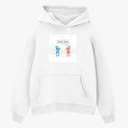 Толстовка худи оверсайз