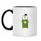 Кружка двухцветная