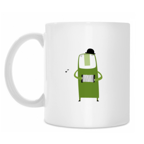 Кружка с принтом Гармонист