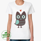 Женская футболка органик