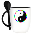 Кружка с ложкой