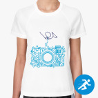 Женская спортивная футболка