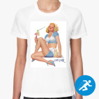 Женская спортивная футболка