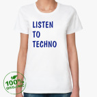 Женская футболка органик