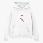 Толстовка худи оверсайз