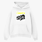 Толстовка худи оверсайз