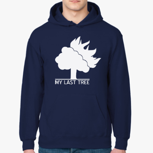 Толстовка худи с принтом My Last Tree