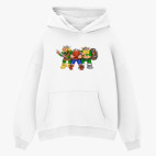 Толстовка худи оверсайз